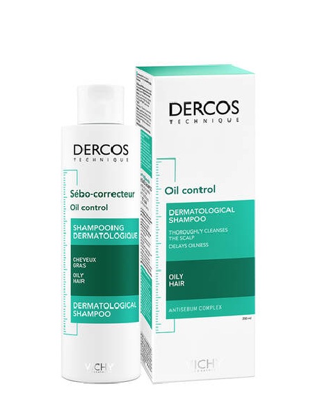 Dercos Oil Control Shampoo<br>شامپۆ بۆ قژی چەور